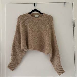 Aritzia Wilfred Lolan oatmeal sweater - small